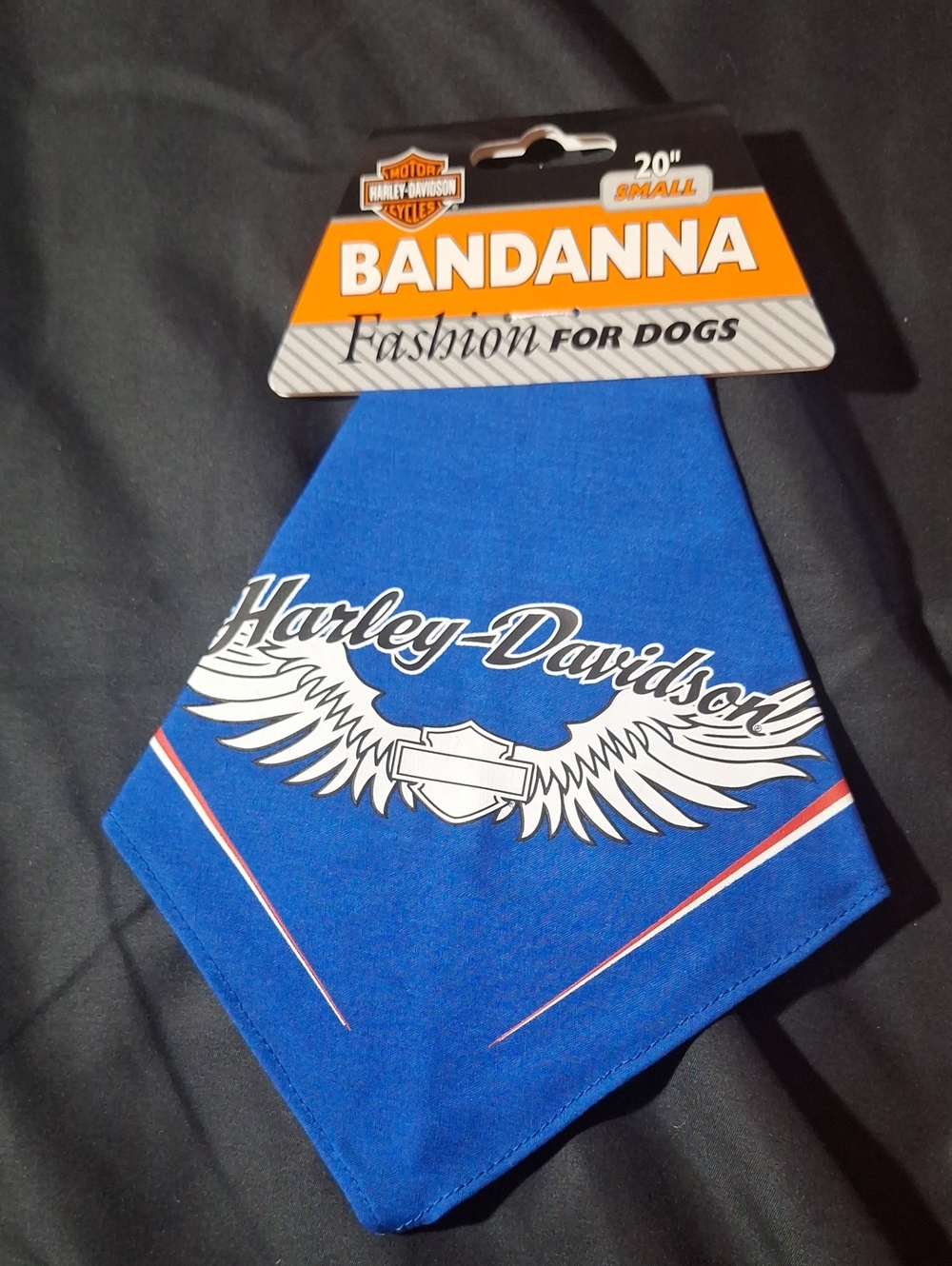 NWT Harley Davidson Dog Bandanna Size 20 Inch